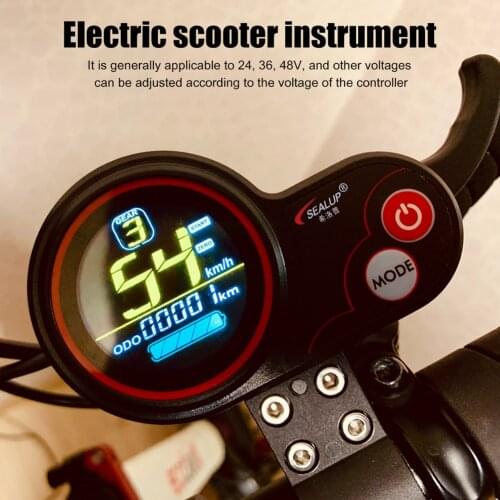 Electric Kick Scooter Instrument Display Skateboard Dashboard Outdoor Portable for Kugoo M4 Electric Scooter Parts 5/6 pin