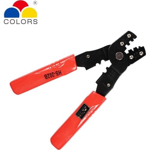 HS-202B Mini Multi-function Crimping pliers Various Terminal Crimping Tools Snap Ring Terminals Crimpper