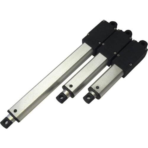 12V Mini Linear Motor with Bracket Stroke 10MM-100MM Torque 18N-188N IP54
