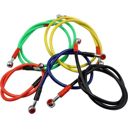 Motorized electric vehicle modification accessories brake on the pump disc brake color oil pipe wire rubber sleeve brake tringe