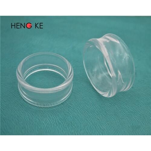 New Arrive Round Acrylic Unisex Hiphop Rock Clear Earring Ear Tape 5~32mm 1pair Fashion Jewelry Free Shipping