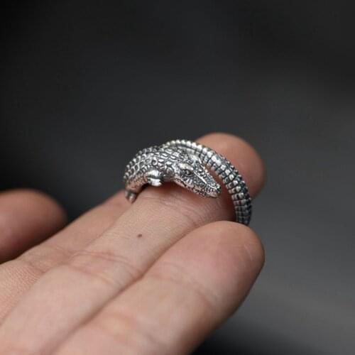 Wholesale Antique Silver Color Animals Rings For Women Statement Jewelry Finger Ring anillos mujer bijoux