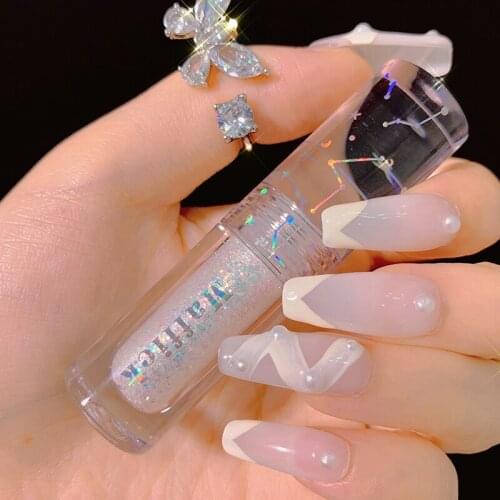 6 Colors Metallic Shiny Diamond Palette Eyeshadow Pearlescent Waterproof Liquid Eye Shadow Glitter Shimmer Eye Makeup TSLM1