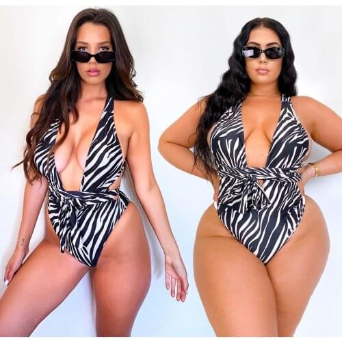 Oversized One Piece Suit Swimsuit Cross Strap Snakeskin Printed Sexy Swimwear for Women Fashion Outfits Summer 5XL Plus Size