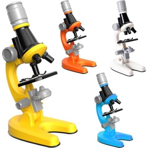 1200X Portable Biological Experiment Microscope School Science Toy Kids Educational Toys for Children Gifts