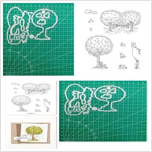Christmas Summer Day Metal Cutting Dies and Stamps DIY Scrapbooking Photo Album Paper Card Decoration Craft Embossing Template
