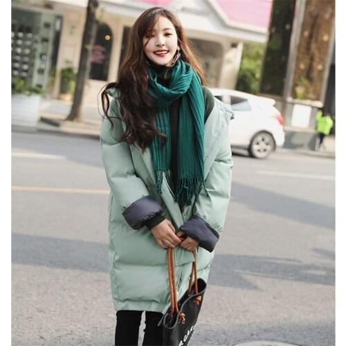 Women Winter down Jacket Women Coat Thick Warm Outerwear White Jacket Plus