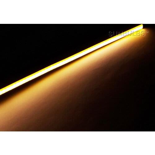 10PCS 600*6MM Warm White Cold White LED Srip COB Bar Light Bulb 60CM Super Bright 2000LM 20W DC12-14V DIY 12V Lights 600x6MM
