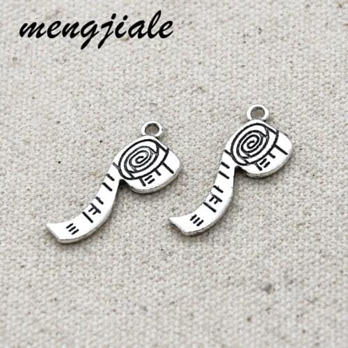 12pcs Wholesale Metal Alloy Tape Measure Charms Pendant For Handmade Decoration Vintage DIY Jewelry Making Findings