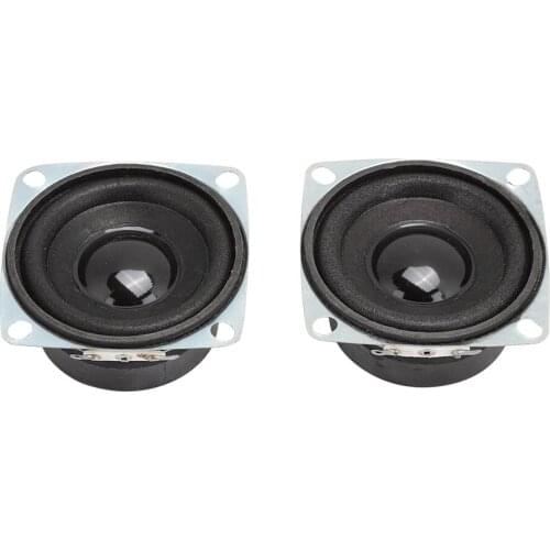 2PCS 2inch 4Ω 3W High Sensitivity Powerful Bass Full Range BT Loudspeaker Speaker