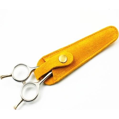20pcslot New hair scissors sheath leather case barber packet scissor cover shears Holster hairdressing scissors bag
