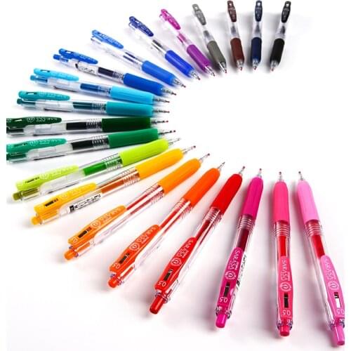 20pcs Japan Zebra SARASA JJ15 Colors Pen Juice Color Pens Color Marker Pen 0.5 mm