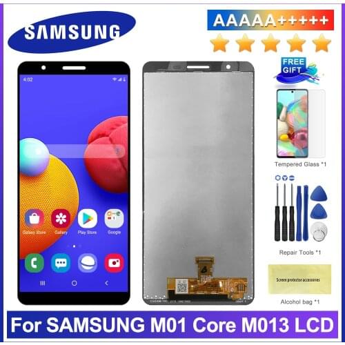 5.3'' Original M013F Display For Samsung galaxy M01 core LCD SM-M013G M013G M013M/DS Display Touch Screen Digitizer Assembly