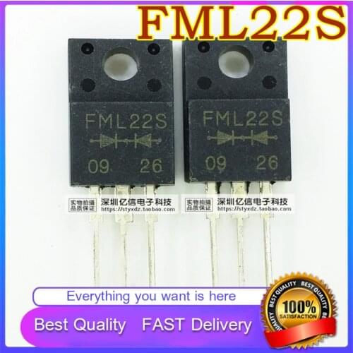5PCS New Original FML22S FML-22S FAST RECOVERY RECTIFIER DIODE TO220F Good Quality