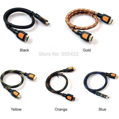 50cm High Speed Premium HDMI Cable 1.4V 1080P For XBOX ONE XONE BLURAY 3D HD Ready HDTV