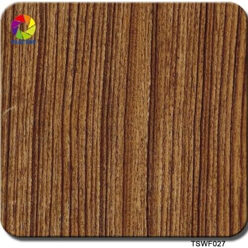 Free shipping TSAUTOP Size 0.5m Straight wood grain holographic water transfer printing film for hydrographics WDF027