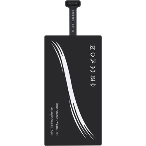 Qi Wireless Charger Type-C Universal Charging Receiver for Huawei P20 Pro P10 Plus Xiaomi Mi8 Mi6 for USB Type C