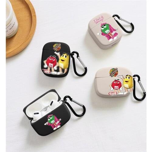 Funny Chocolate Beans Case For Airpods Pro 3 Protective Charging Wireless Soft Earphone Cover For Air Pods Airpod 1 2 Case Bags