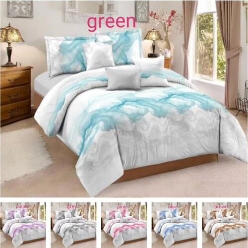 2 or 3pcs Bedding Set Flowers Painting Soft Duvet Cover Sets with Zipper Closure 1 Quilt Cover + 1/2 Pillowcases US/EU/AU Size