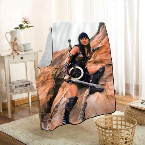 New Arrival Xena Warrior Blankets Printing Soft Blanket Throw On Home/Sofa/Bedding Portable Adult Travel Cover Blanket