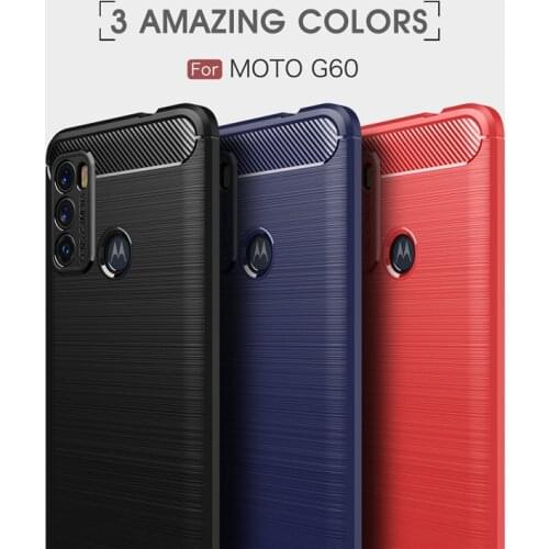 For Motoroal Moto G60 Case For Moto G60 Cover Shockproof Phone Soft TPU Bumper For Cover Moto G10 G30 G50 G100 Edge S G60 Fundas