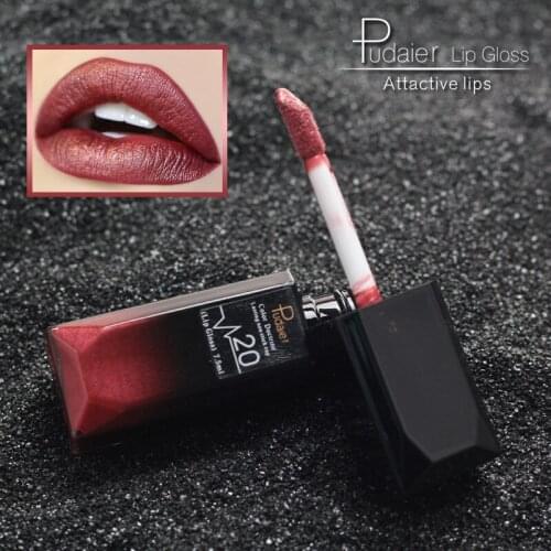Pudaier 21 Colors Matte Non-stick Cup Does Not Fade Lip Gloss Matte Long-lasting Liquid Lipstick Beauty Makeup Brand Cosmetic