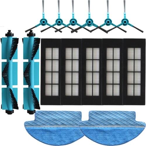 Roller Brush Hepa Filter Side Brush Water Tank Filter for Cecotec Conga 3090 Series Vacuum Cleaner Parts Mop Pad Cloth Accessori