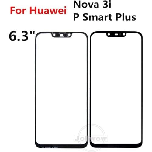 For Huawei nova 3i nova 3i Touch Panel 3 i P Smart+ plus Front Outer Glass Lens Cover For Huawei nova 3i touch Panel Parts