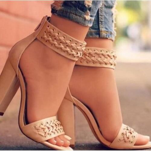 New Sexy Women Pumps High Heels Shoes women sandals Platform zipper Peep Toe high heels Wedding Dress shoes sandals women shoes