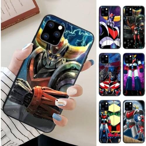 Webbedepp UFO Robot Grendizer Phone Case For IPhone 12 11 Pro Max 7 8 6 6s Plus Se 2020 X Xs Xr 5 5s Silicone Cover