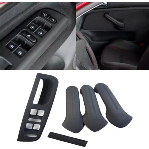 1 Set For Volkswagen Golf MK 4 Bora Jetta MK4 PASSAT B5 MK4 Skoda Superb Inner Door Handle Interior Handle Inner Armrest