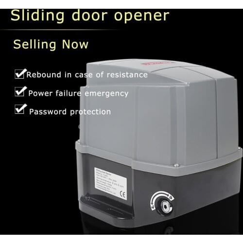 1600KG 220V Electric Sliding Gate Opener Motor Gate Automatic Door Opener Heavy Duty Garage Double Sliding Door Opener