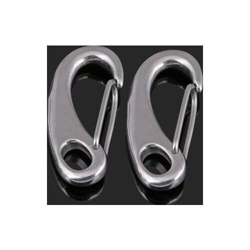 304 stainless steel Spring buckle M30 M50 M70 M100 Egg shape Shackle wire rope fast unloading deduction Unloading hook