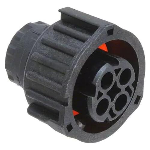 50pcs/lot 4 Pin/Way Female Electrical Auto Sealed Wire Harness Connector Plug 1-967325-1 TE Tyco AMP