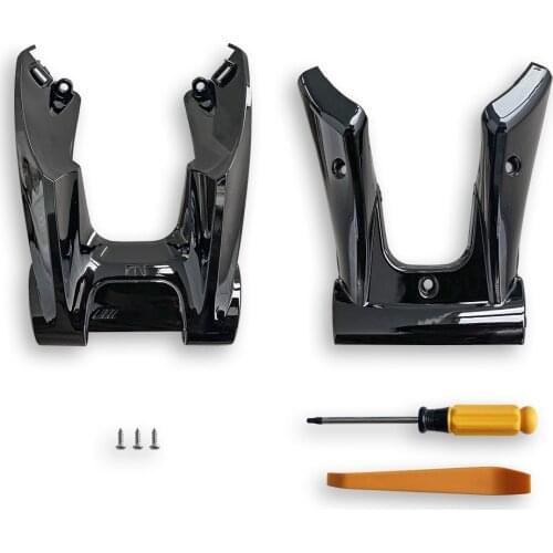 Black Steering Wheel Lower Trim U Shape Cover for Mercedes-Benz 2019+ AMG A/B/C/E/S/G/GLC/GLE Class A0004641900