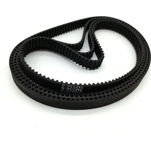 HTD 3M, Timing Belt, Closed-loop, 336mm length, 112 teeth, 9mm width