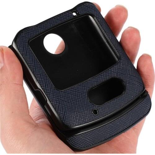 Genuine Leather Case For Motorola RAZR 5G Case 2020 Vintage Bumper Cover For Motorola Moto RAZR 5G Cover Full Protect Phone Bag