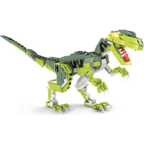 Woma Building block OF Dinosaur Velociraptor Brontosaurus Pterosaur Triceratops Stegosaurus 6-12 AGES