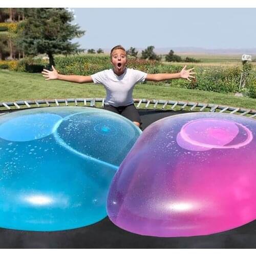 Summer Childrens Gift Birthday Party Childrens Outdoor Soft air Water Filled Bubble Ball Inflatable Toys Fun Party Games 214