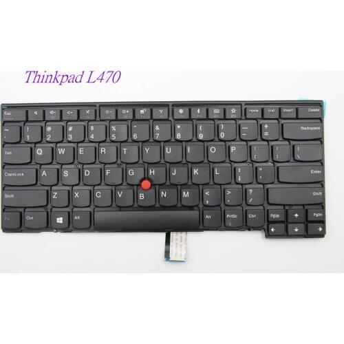 Brand New and Original US English Keyboard for Lenovo Thinkpad L470 Teclado 01EN468 01EN508