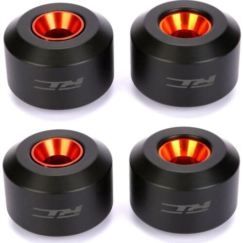 Fit For KTM RC 125200 2014-2018 RC 250 2016-2018 RC 390 2014-2018 Front Rear Axle Wheel Protector Slider Crash Pads