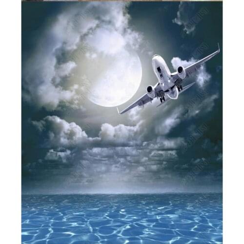 Custom photo wallpaper 3d ceiling wallpaper Night sky, moon, starry sky, living room, bedroom, zenith mural wall papers