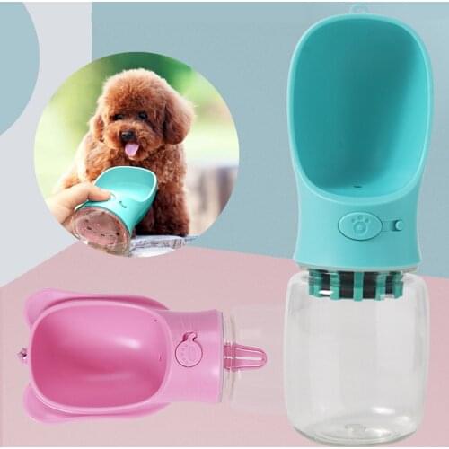 Portable Upgrade Dog Water Bottle Leak Proof Large Dog Water Feeder for Walking Doggie Puppy Cat Travel Pet Water Bottle
