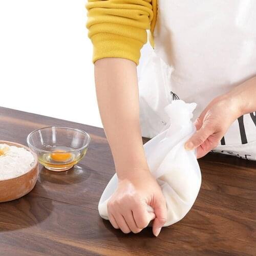 Silicone Kneaded Dough Bag Food Grade Small Size and Dough Bag Household Tools Kitchen Supplies Non-stick Silicone Bags