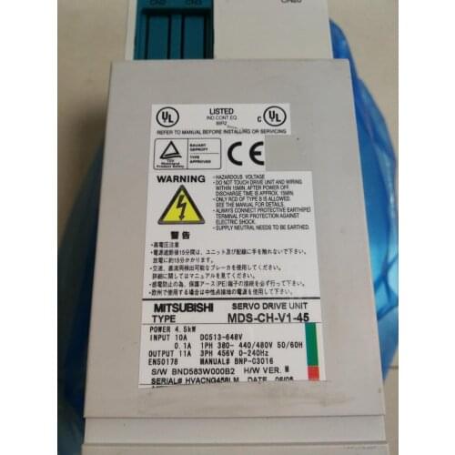 Brand new original newMitsubishi driver MDS-CH-V1-45 one year warranty