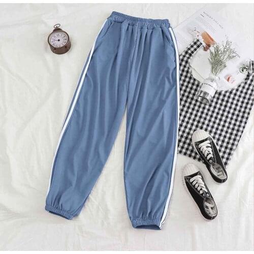 Jogers Woman Joggers Sweatpants Loose Streetwear Women Korean Style Harajuku Hip-hop Trousers Sweatpants Female Casual Pants