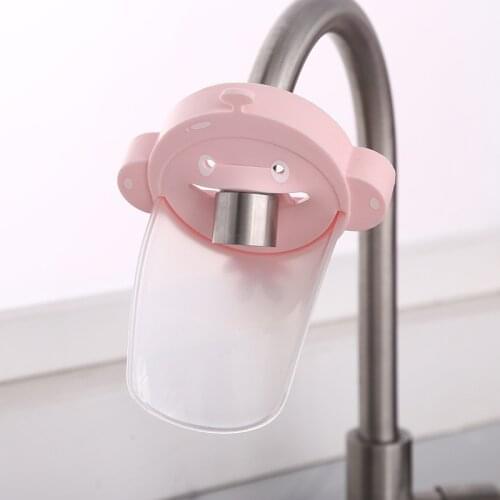 Kitchen Faucet Extender Children Baby Hand Washing Artifact Extension Splash Head Toilet Cartoon Accesorios Akcesoria Kuchenne