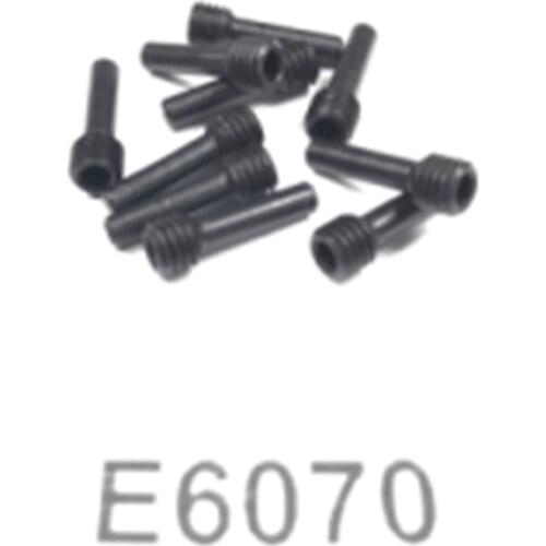 RC Car Parts Traction Hobby KM 1/6 Rear Straight Axle Short Range Truck Original Accessories M5*16MM Machine Bolt 10PCS E6070