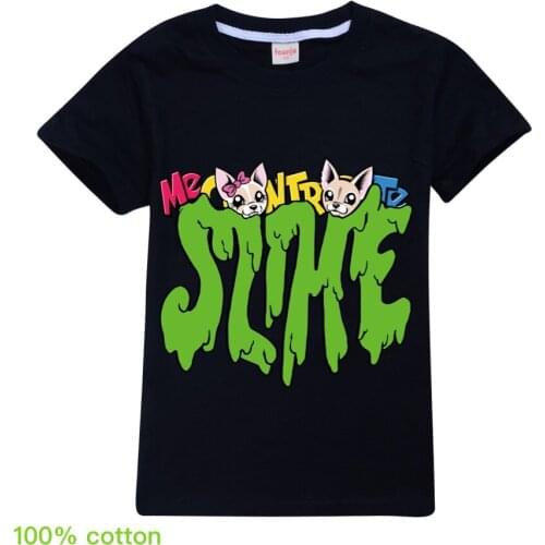 2020 2-13Y kid Cartoon t-shirts One-horned panda with cute puppy print sweatshirt boy Tops 100% cotton Girl Tees Pair with pants