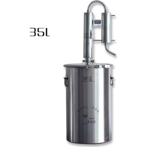 35L 304 stainless steel stills, homemade brewing equipment, homemade wine pure dew, distilled water vessels, distillation tower